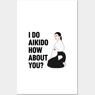 Aikido Girl Posters and Art